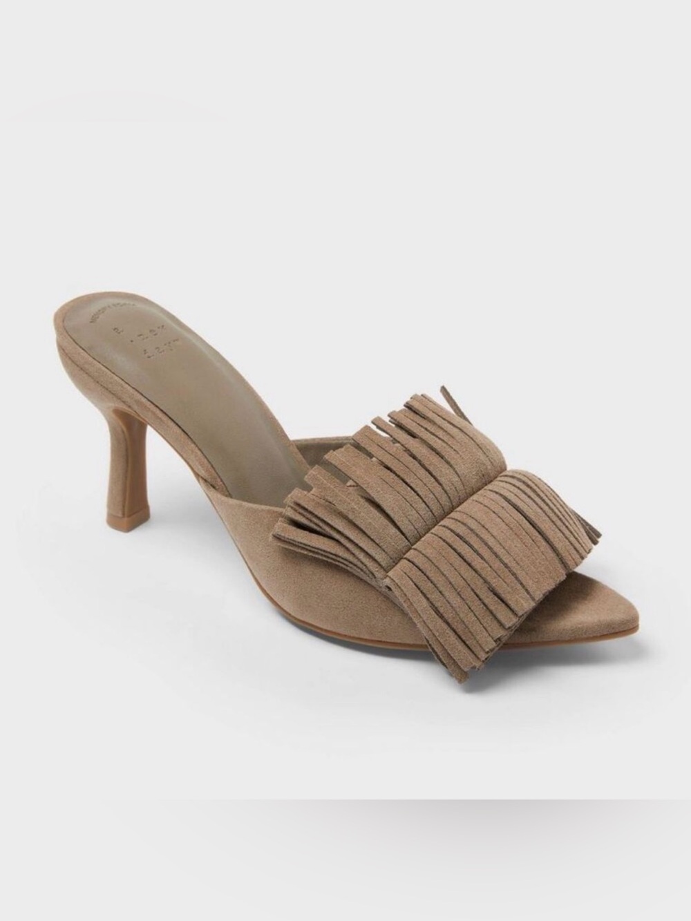 Women’s Lyra Heels with Memory Foam Insole – A New Day Taupe